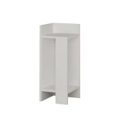 Hanah Home Elos Left Nocni stocic, 25x60x27cm, Beli