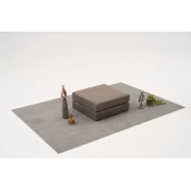 Atelier del Sofa Tabure Comfort, 95x43x95cm, Siva