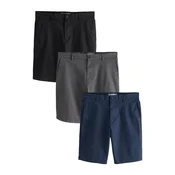 Next Chino hlače mornarska/temno siva/črna