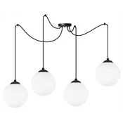 GH VISEČA STROPNA SVETILKA SPIDER BALL ČRNE LED 15 cm