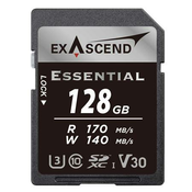 Exascend Essential UHS-I SD card, V30,128GB