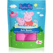 Peppa Pig Bath Bombs šumeča kopalna kroglica 5x50 g