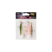 Guma FOX Rage Slick Shad 11cm x4 Mixed UV Colour Pack LOADED 10g 3/0 head