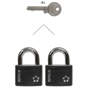 RV.APOLLO.54.SET2.ČRN za viseče ključavnice
