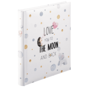 HAMA Album u knjižnom uvezu "Na Mjesec", 29 x 32 cm, 60 bijelih stranica