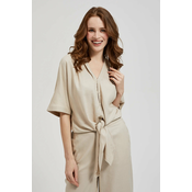 Marisse Womens Shirt L-Ko-4341 L.Beige