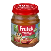 Frutek BIO kašica jabolko in korenček 120 g, od 4. meseca