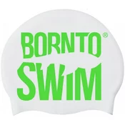 Borntoswim classic silicone white/green