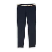 TOM TAILOR Chino hlače temno modra