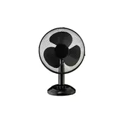 Stoni ventilator VIENTO 40W/230V u crnoj boji
