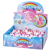 Squeezy unicorn crystal gumena igracka jednorog lopta miks ( 894020 )