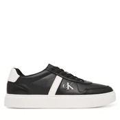Superge Calvin Klein Classic Cups Lace Lth Emb Tongue HM0HM02237 Črna