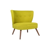 Atelier Del Sofa Krilni stol, Bienville - arašidovo zelena