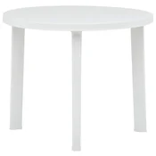 Vidaxl Vrtna miza 89 cm plastika
