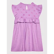 United Colors Of Benetton Vsakodnevna obleka 31KAAV001 Vijolična Regular Fit