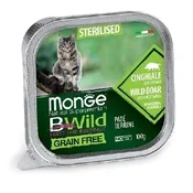 Monge BWild pašteta za macke - divlja svinja 100g