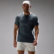 MP Mens Training Ultra Gridded T-Shirt - Anchor Grey - L