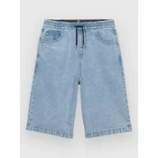Volcom Freazy Loose Denim Ew Kids Shorts pale aqua