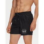 La Martina Kupace gace i hlace Clint MAM001 PL115 Crna Regular Fit