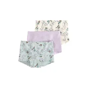 Lindex Spodnjice rjava / pastelno zelena / svetlo lila / naravno bela
