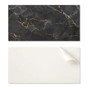 shumee Samolepilna vinilna kuhinjska plošča 120x60 cm Elegantni marmor z žilami