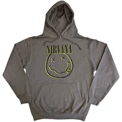 Nirvana Inverse Happy Face Charcoal Grey M Kapuco