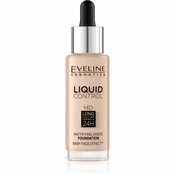 shumee Liquid Control HD matirajoča podlaga za obraz z niacinamidom 002 Soft Porcelain 32 ml