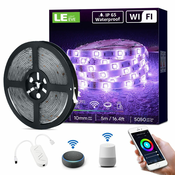 WIFI 5m Set LED trak RGB IP65 - vodoodporen