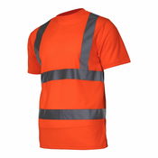 slomart Lahti Pro delovna majica s kratkimi rokavi, oranžna, XL