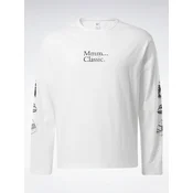 Bombažna majica z dolgimi rokavi Reebok Classic Skateboard Longsleeve Tee HT8175 bela barva