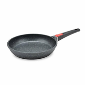 MAESTRO Wok/ponvica Feel-Maestro MR-4928, 28 cm, aluminijasta, s prenapolnjenjem, posodica za cvrtje, s hladnimi ročaji, siva