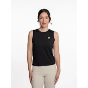 mymotus Športni top mymotu®, ladies top with details, YW11 črna