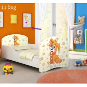 Dječji krevet ACMA s motivom 140x70 cm 11-dog