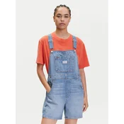 Levis Jeans hlače z naramnicami Utility 001UY-0000 Modra Loose Fit