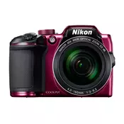 Nikon CoolPix B500 fotoaparat ljubicasti+kartica SD 8GB+torba CS-P08