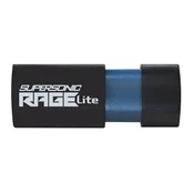 Patriot Patriot Supersonic Rage Lite USB 3.2 Gen 1 flash pogon 32 GB, crna/plava