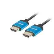 Lanberg M/M v2.0 HDMI kabel 1,8 m 4K tanki crni