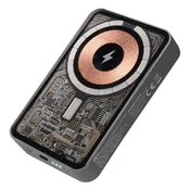 Prenosna baterija ITP-10000 10000mAh MagSafe, prozorna