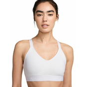 Sportski grudnjak Nike Indy Medium Support Padded Adjustable Sports Bra - white/stone mauve