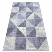 eoshop Preproga FEEL 5672/17944 Trikotniki bež/vijolična ( - Velikost: 160x220 cm)