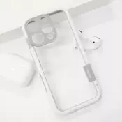 Maska Wolmtt Bumper za iPhone 16 Pro Max bela