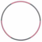 Schildkröt Hula-Hoop Power Ring obroč, premer 90 cm, sivo-roza