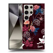 Silikonski črni ovitek za Samsung Galaxy S25 Ultra 5G - Dark Meadow