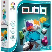 Logicka igra Smart Games - Cubic, 3D slagalica s 80 izazova