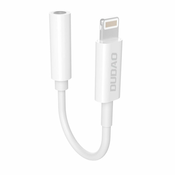 Dudao L16 avdio adapter Lightning na 3,5 mm jack - 10 cm - Bela KP36385