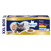 PreVital XXL BOX vrecice govedina/piletina/puetina/tuna 48 x 85 g