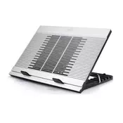 DeepCool N9 aluminijumski hladnjak za laptop 15.6 180mm.Fan 1000rpm 20dB 380x279x34mm USB HUB