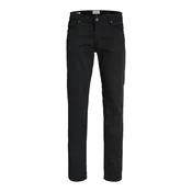 Jack & Jones Hlače iz tkanine Clark Finn 12293328 Črna Regular Fit