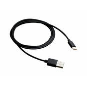 MOBIL-CASE Canyon Charging & Data Transfer kabel USB Type-C 1m črn Mobile