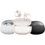 SHOKZ OPEN DOTS 2 bele odprte clip-on brezžične slušalke